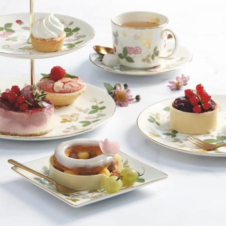 ワイルド ストロベリー ゴールド クーププレート 数量限定 Wedgwood Royal Albert Waterford公式オンラインショップ