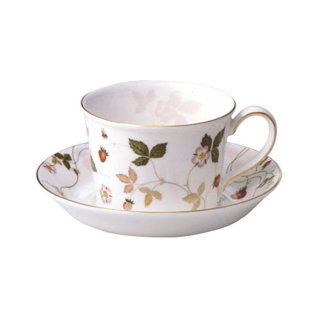 ワイルド ストロベリー パステル ティーカップ ソーサー Wedgwood Royal Albert Waterford公式オンラインショップ